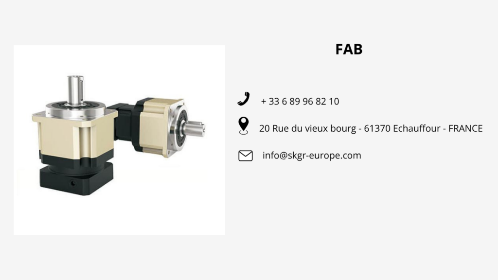 Réducteur planétaire de précision FAB – SKGR