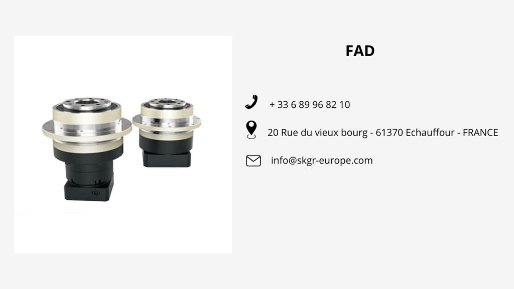 Réducteur planétaire de précision FAD – SKGR