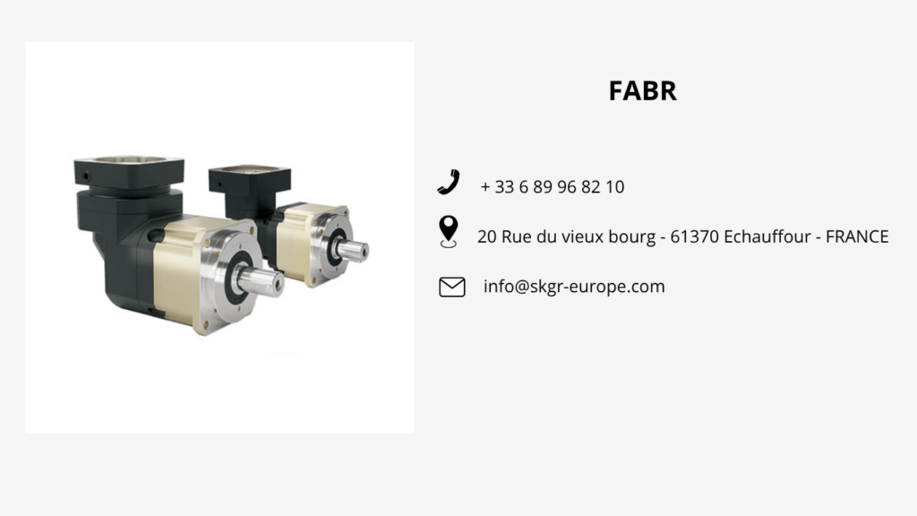 Réducteur planétaire de précision FABR à renvoi d’angle – SKGR