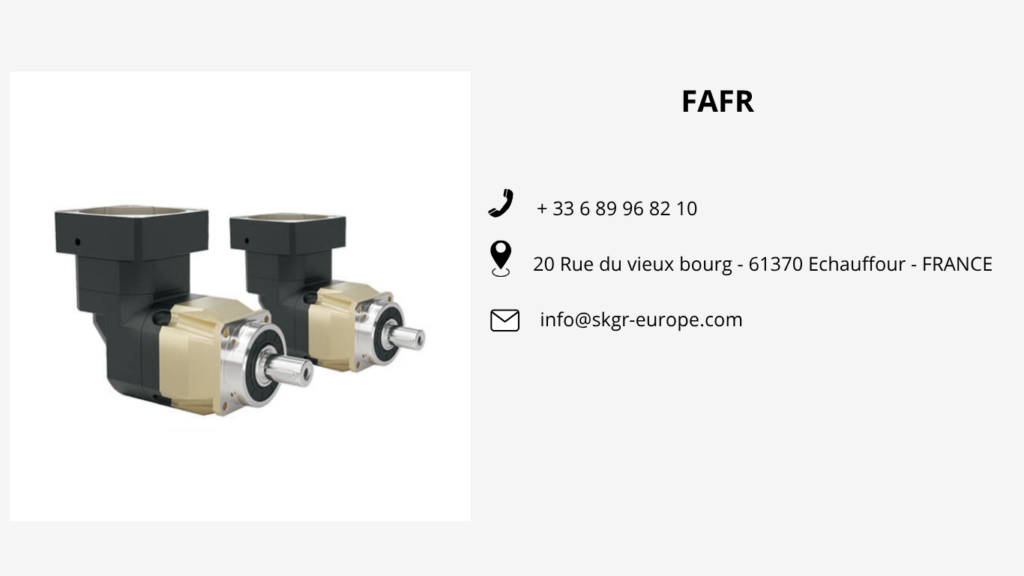 Réducteur planétaire de précision FAFR à renvoi d’angle – SKGR