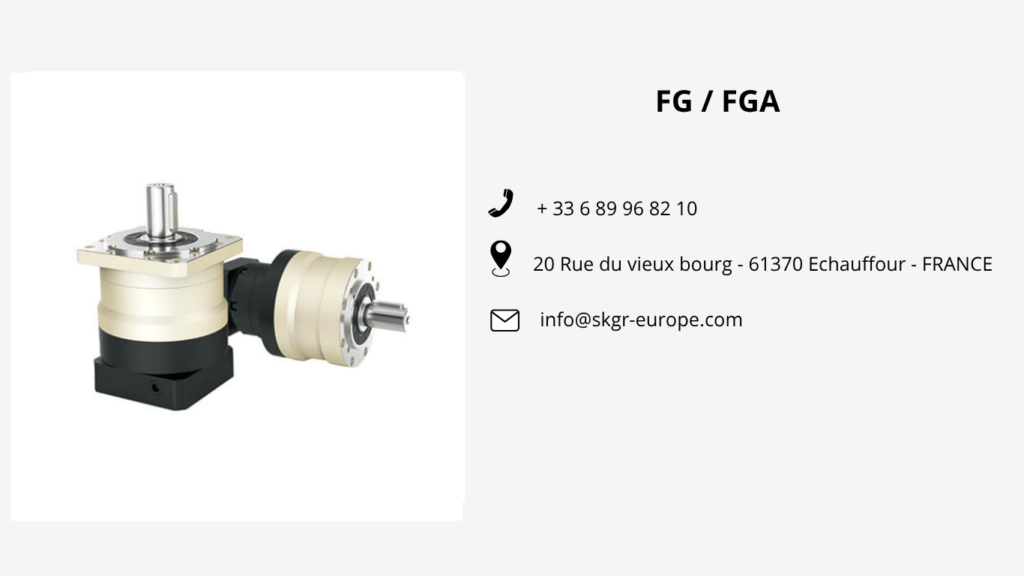 Réducteur planétaire de précision FG / FGA – SKGR