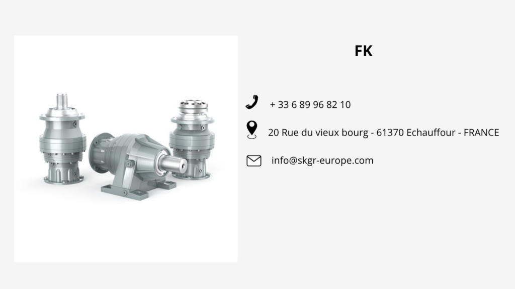 Réducteur planétaire d’ingénierie FK – SKGR