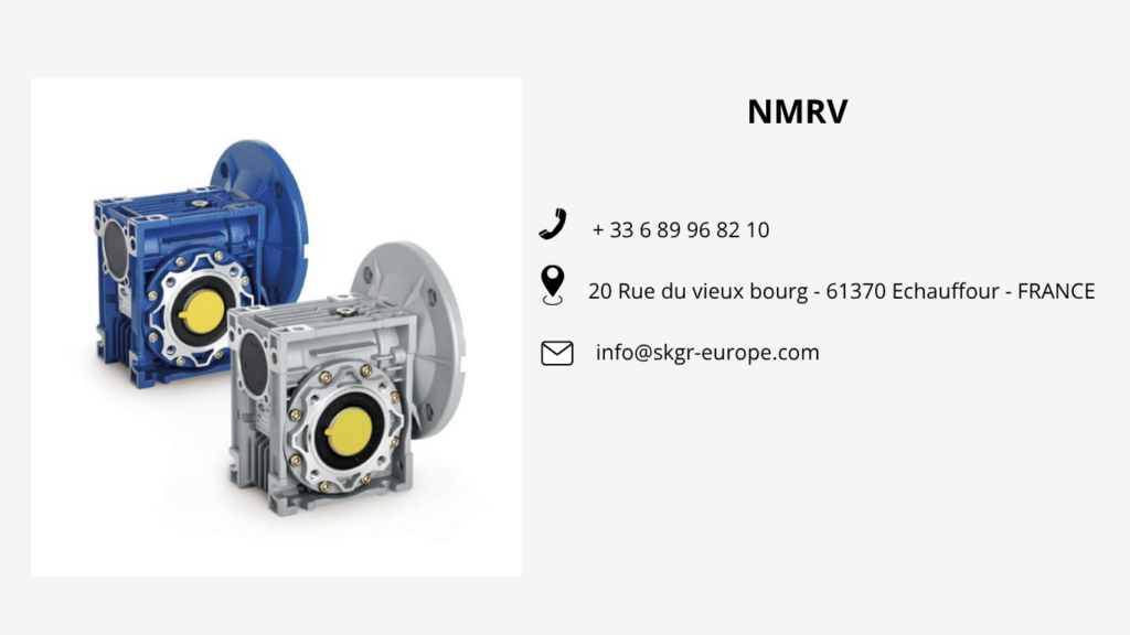 Réducteur à vis sans fin NMRV – SKGR