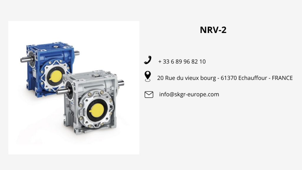 Réducteur à vis sans fin NMRV – SKGR