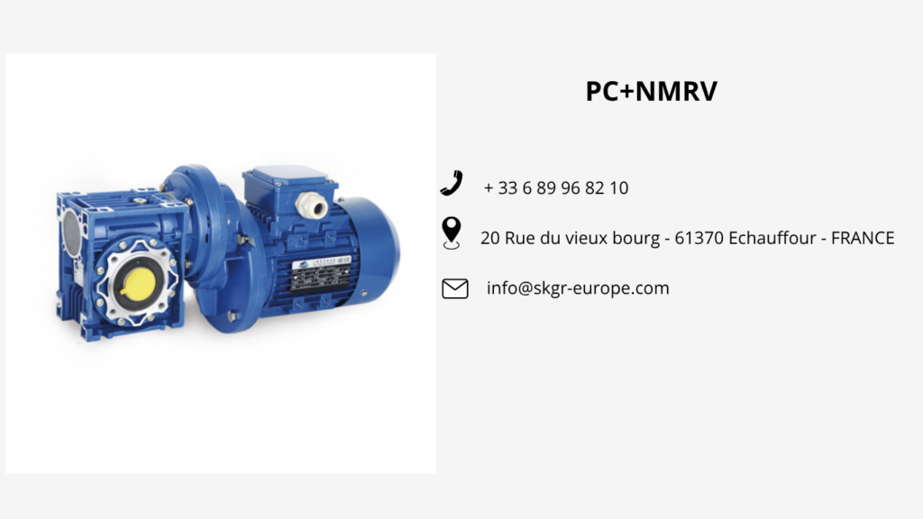 Réducteurs combinés PC+NMRV et UDL+NMRV – SKGR