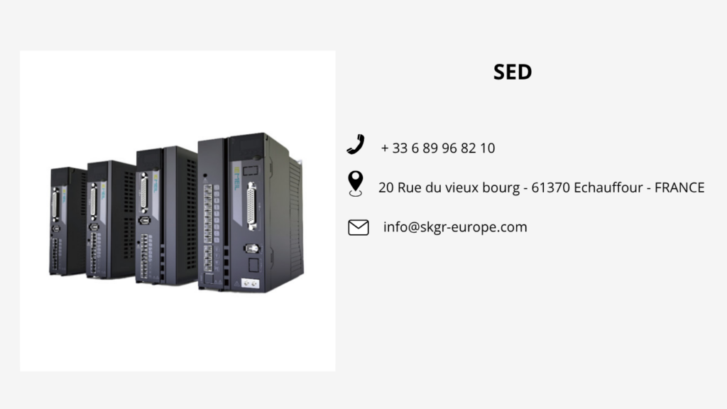 Servomoteurs et servo-variateurs SED / SEM – SKGR