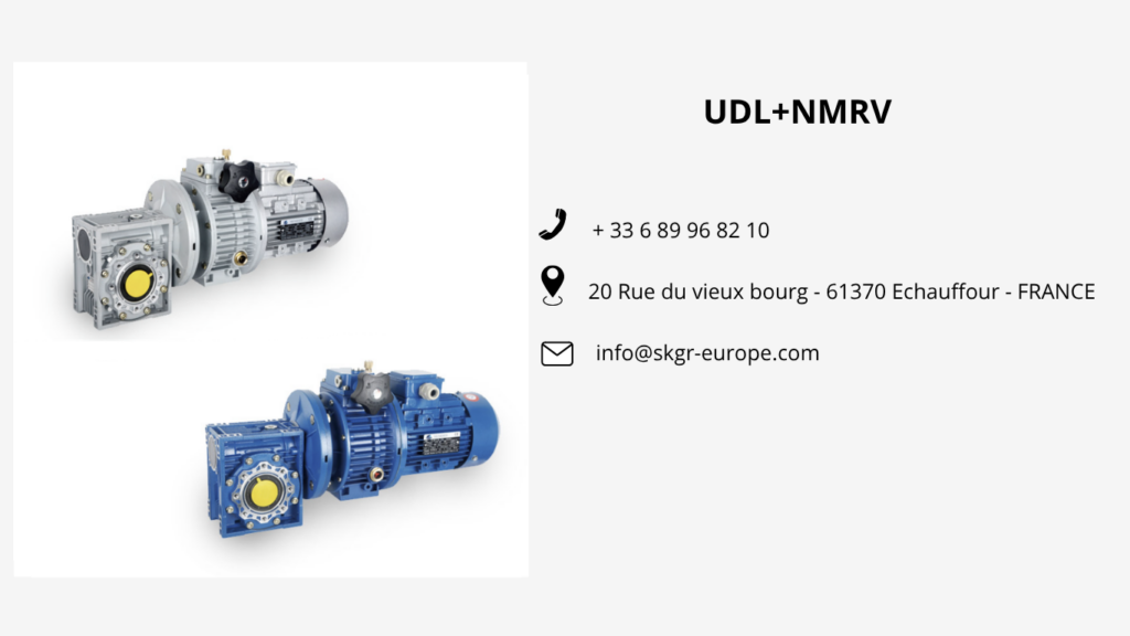 Réducteurs combinés PC+NMRV et UDL+NMRV – SKGR